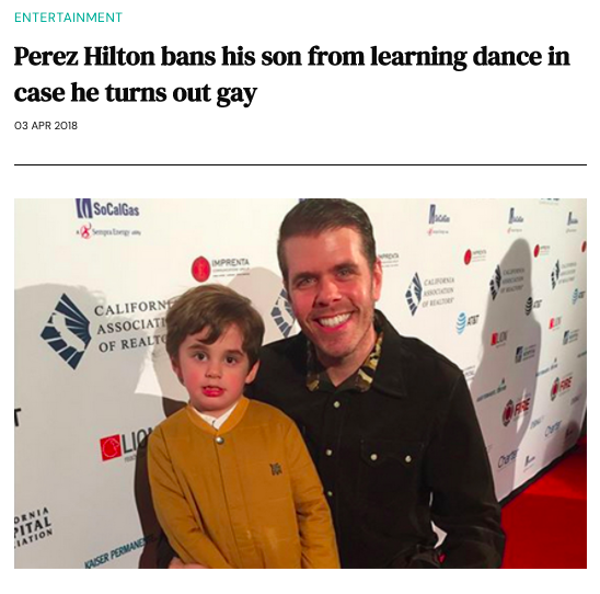 Perez is also extremely homophobic. For example, he banned his son up from taking dance lessons because he'd prefer it if his son "was not gay."  #FreeBritney