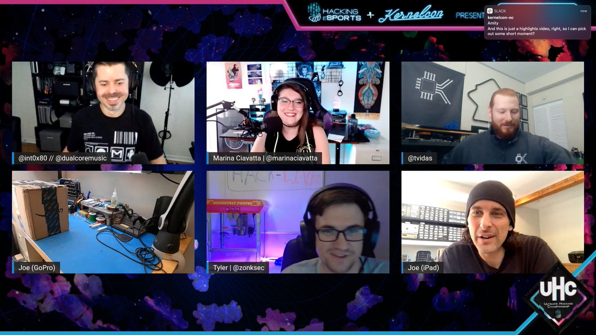 _kernelcon_'s tweet image. “Don’t take the case apart!”
“That’s the best part, taking apart the case!”

@joegrand 
#HackLive
kernelcon.org