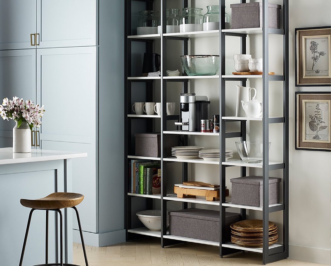 CalClosetsDFW's tweet image. The Everyday System is GREAT for Everyday spaces like your overflow pantry items

#pantry #homeorganization