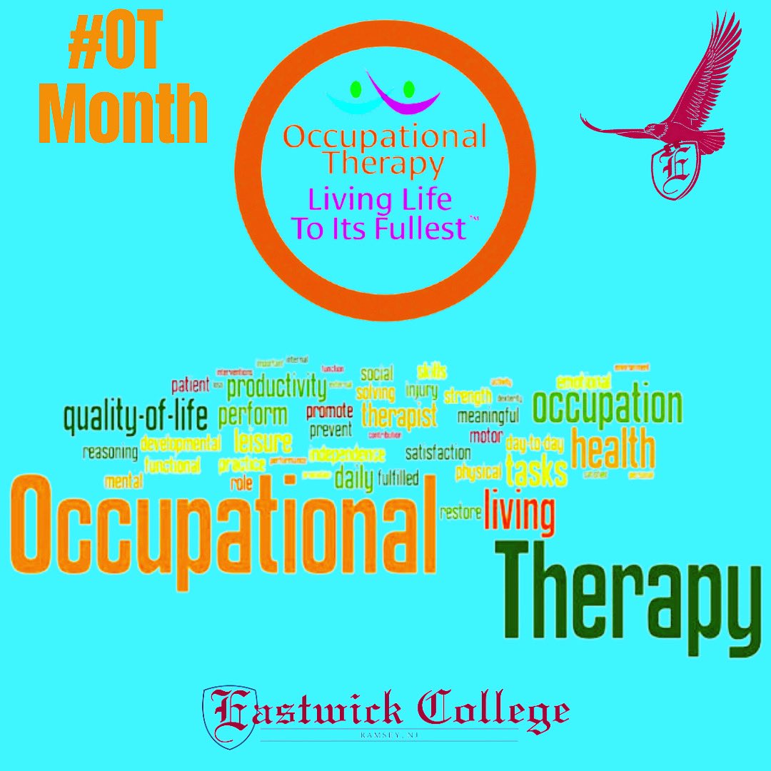 EastwickCollege's tweet photo. #eastwickcollege #eastwickeducation #ecramsey #otmonth #occupationaltherapy #ot #ota #cota #ecstudents #ecfaculty #wecelebrateyou #thankyouforallthatyoudo #eccommunity #eclife https://t.co/ws8ZHcMlsY
