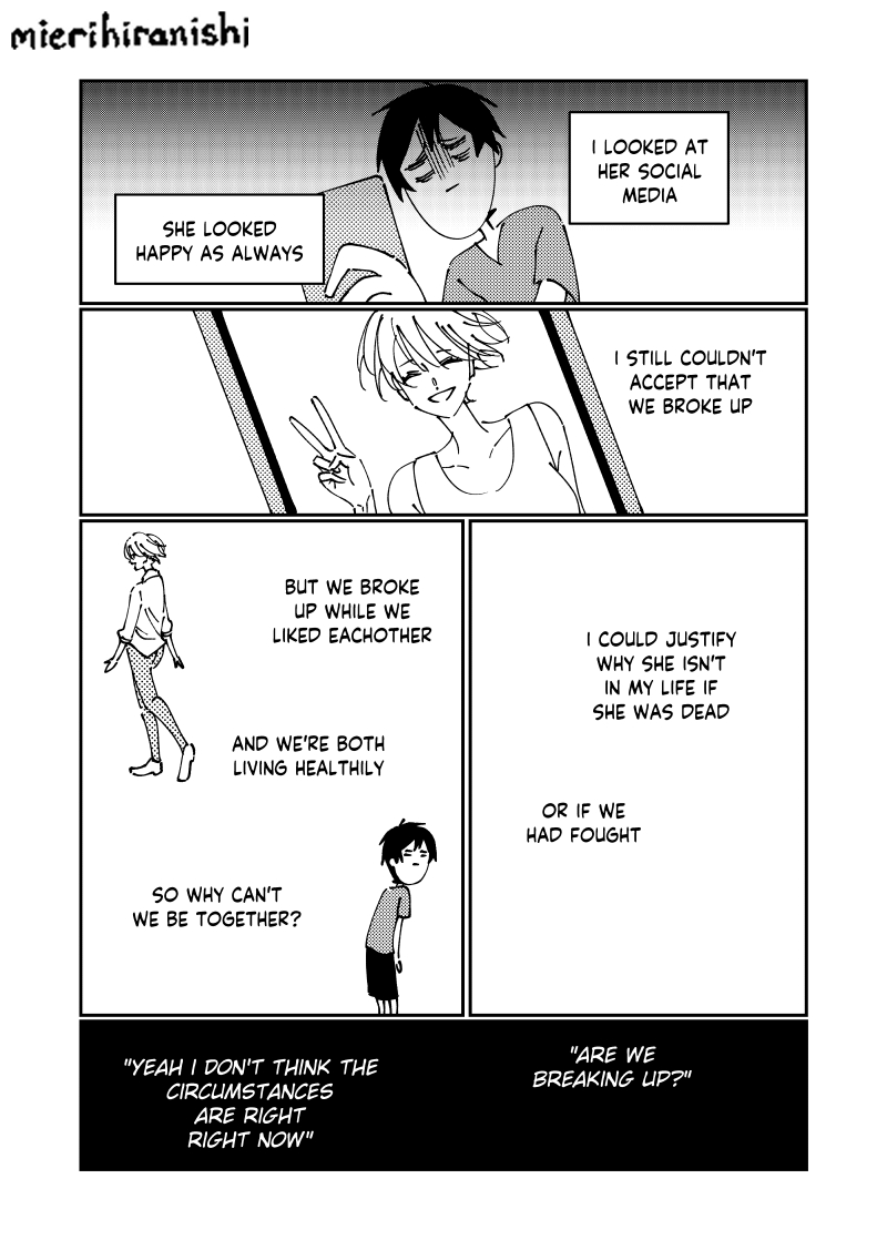 I can't live without my ex girlfriend (1/2)
#yuri #manga #wlw #lgbt #webcomic 