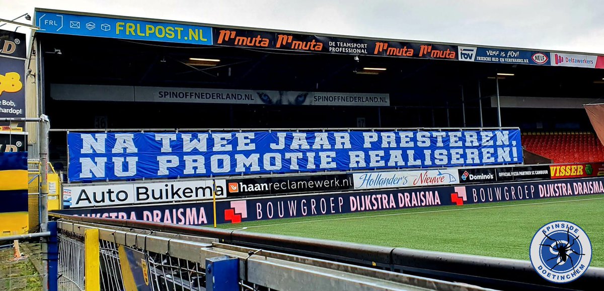 SpinSideDTC's tweet image. 𝗡𝗔 𝗧𝗪𝗘𝗘 𝗝𝗔𝗔𝗥 𝗣𝗥𝗘𝗦𝗧𝗘𝗥𝗘𝗡,
𝗡𝗨 𝗣𝗥𝗢𝗠𝗢𝗧𝗜𝗘 𝗥𝗘𝗔𝗟𝗜𝗦𝗘𝗥𝗘𝗡!

#CAMGRA @SCCambuurLwd -
@DeGraafschap 𝗦𝗽𝗶𝗻🕷𝗦𝗶𝗱𝗲 🔥