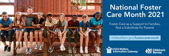 National Foster Care Month is next month! Take some time next month to consider how to support youth by help them find their voice, develop leadership skills, improve their self-esteem, and shift foster care to a system that truly supports families.