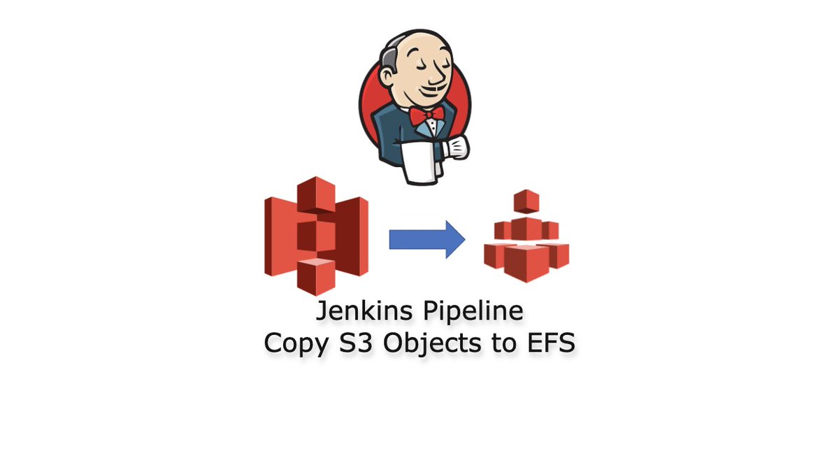 CodeFlex_co's tweet photo. The code below is example of Jenkins job that copies files or folders form S3 bucket to EFS.

https://t.co/s4SVh0SqUZ https://t.co/pIQE46z5At