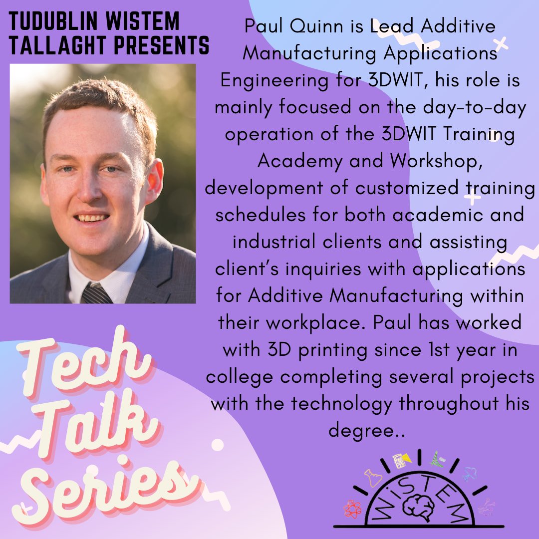 WistemT's tweet photo. ✨Tech Talk Series - Panel Discussion✨

Fourth up in our Tech series is an Amazing Panel Discussion by Carol O’Sullivan, Paul Quinn, Keith Quille and Roisín Flaherty. We are so incredibly happy to have these amazing speakers speaking to us Friday the 30th @ 6pm. https://t.co/YiJoeQ8AUY