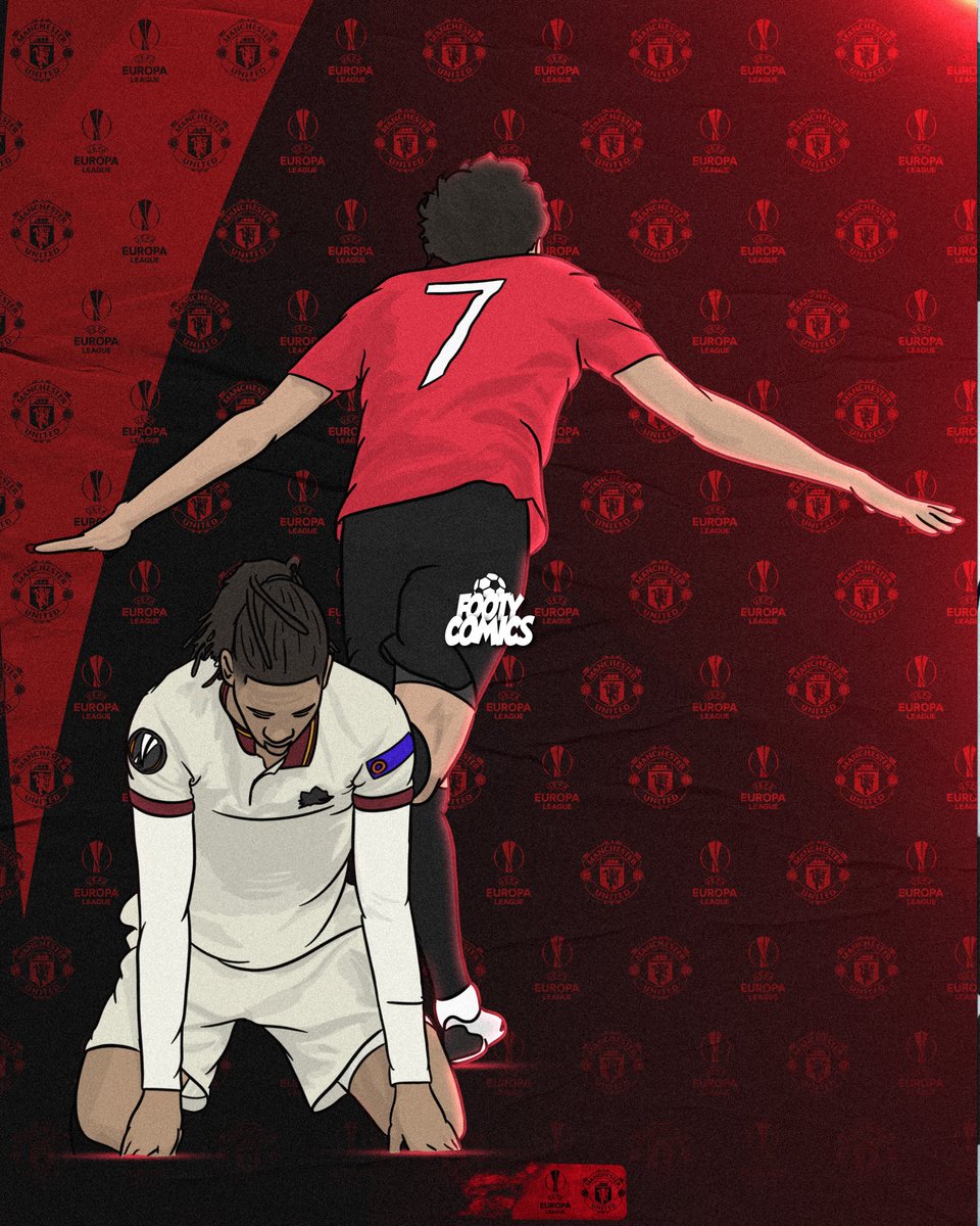 FootyComics's tweet image. Manchester United a littéralement écrasé la Roma en demie-finale aller de l’Europa League.
Avec leur victoire 6 buts à 2, les Reds Devils on prit une très sérieuse option pour la finale de la compétition 

#MUNROM #UEL
