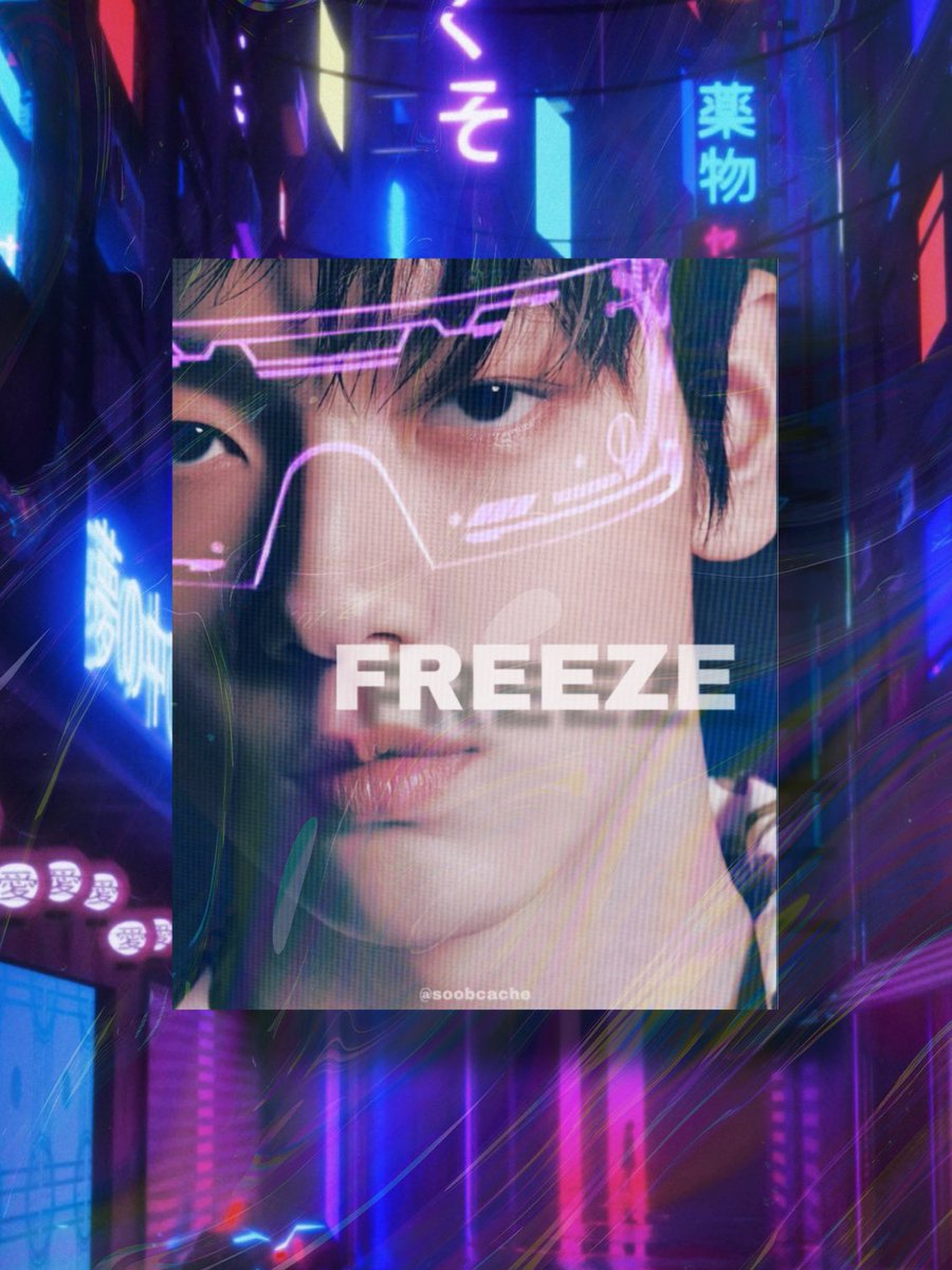 soobcache's tweet photo. #SOOBIN: CYBER FREEZE 🥶 https://t.co/ks1kAwIU8O