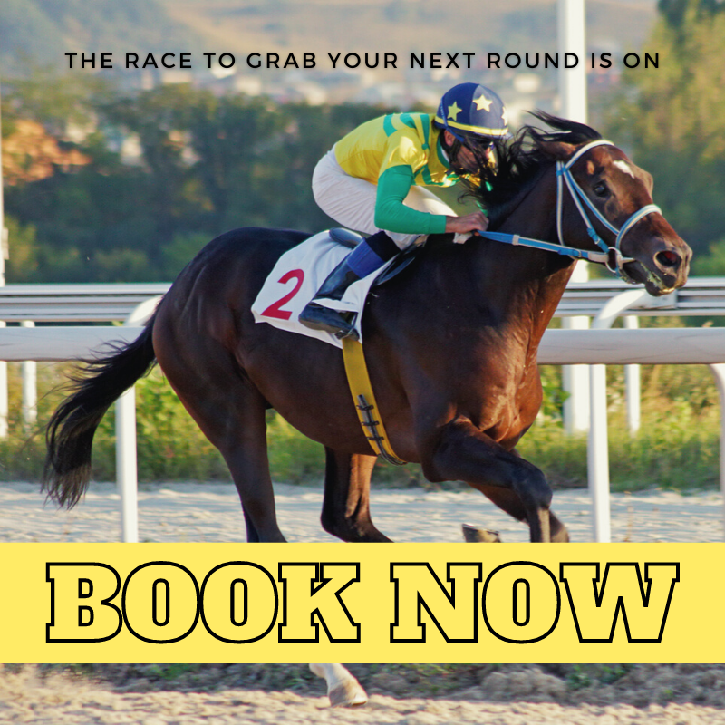 On your mark, get set, BOOK NOW!
