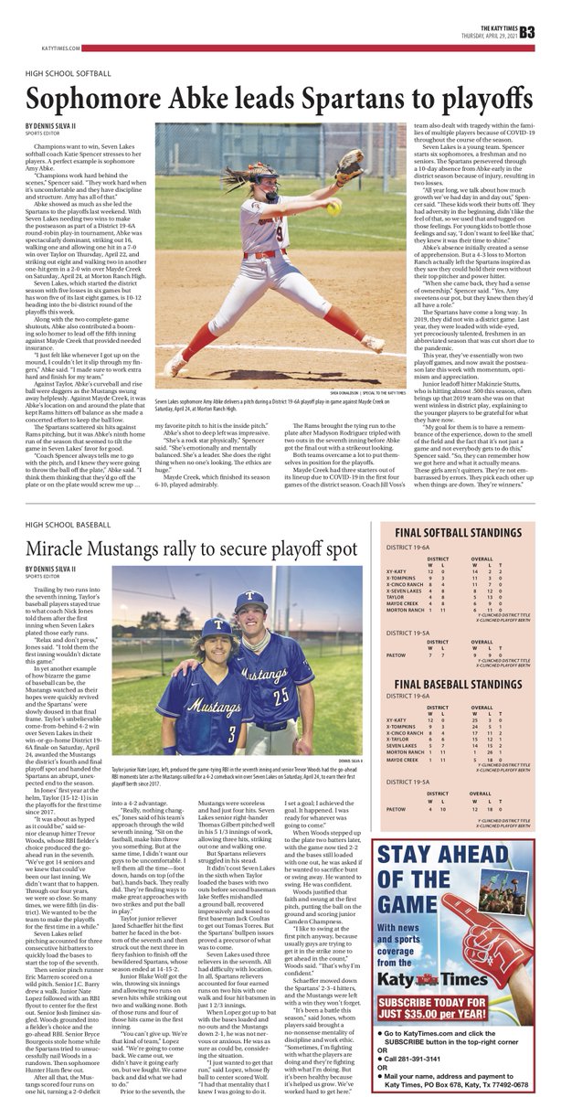 densilva02's tweet photo. Make sure to pick up this week's @KatyTimes for another packed @KatyTimesSports section! @katyisd 

Featuring ...

>> @OTHSWrestling 

>> @SpartanTrack_XC 

>> @FisherPaddy 

>> @7LakesSoftball 

>> @TompkinsGolf 

>> @baseball_THS 

&amp; MORE!! https://t.co/KHidxF2MM9