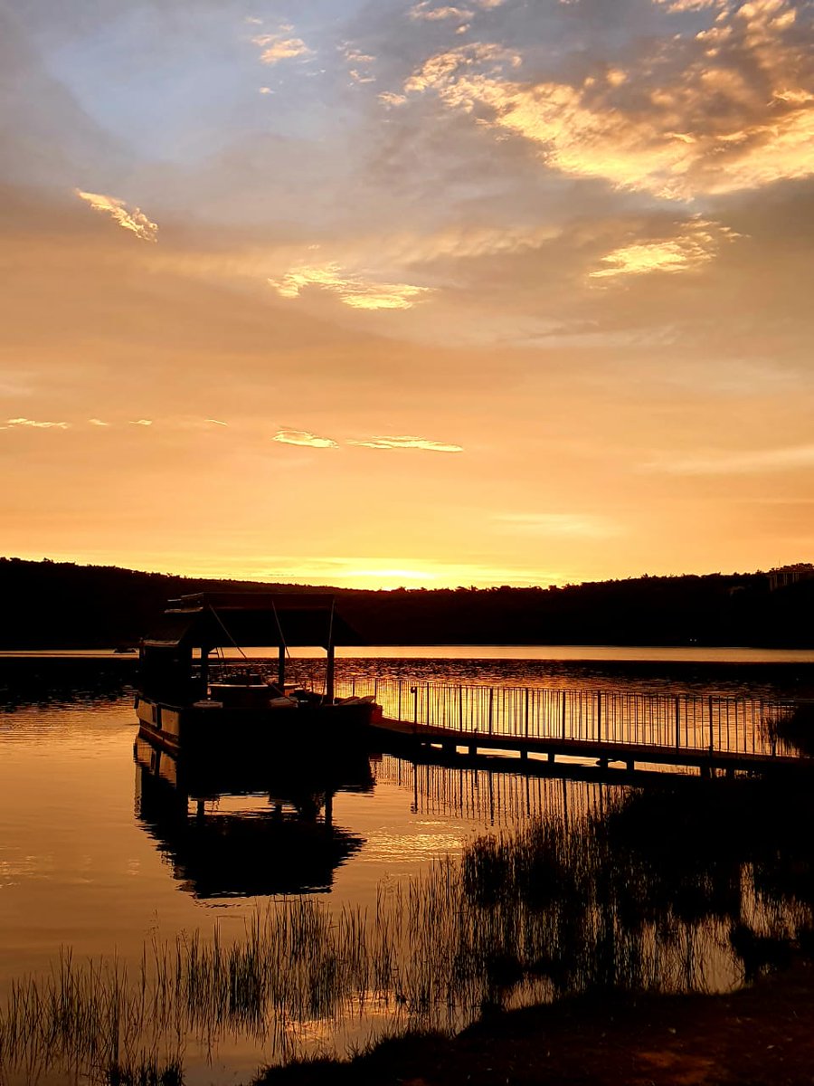 A beautiful sunset over the Douw Steyn Dam at Shambala Private Game Reserve.

#Shambala #Sunset