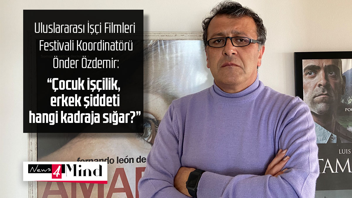 Bu yıl 16. yılını kutlayan Uluslararası İşçi Filmleri Festivali 1-9 Mayıs tarihleri arasında tümü çevrimiçi olarak 38 filmi sinemaseverlerle buluşturacak.
Koordinatör Özdemir: “Pandemi ile sorunlar katmerlendi!” <a href="/iscifilmfest/">İşçi Filmleri Festivali</a> 
Röportajın tamamı: bit.ly/3aNfT8j