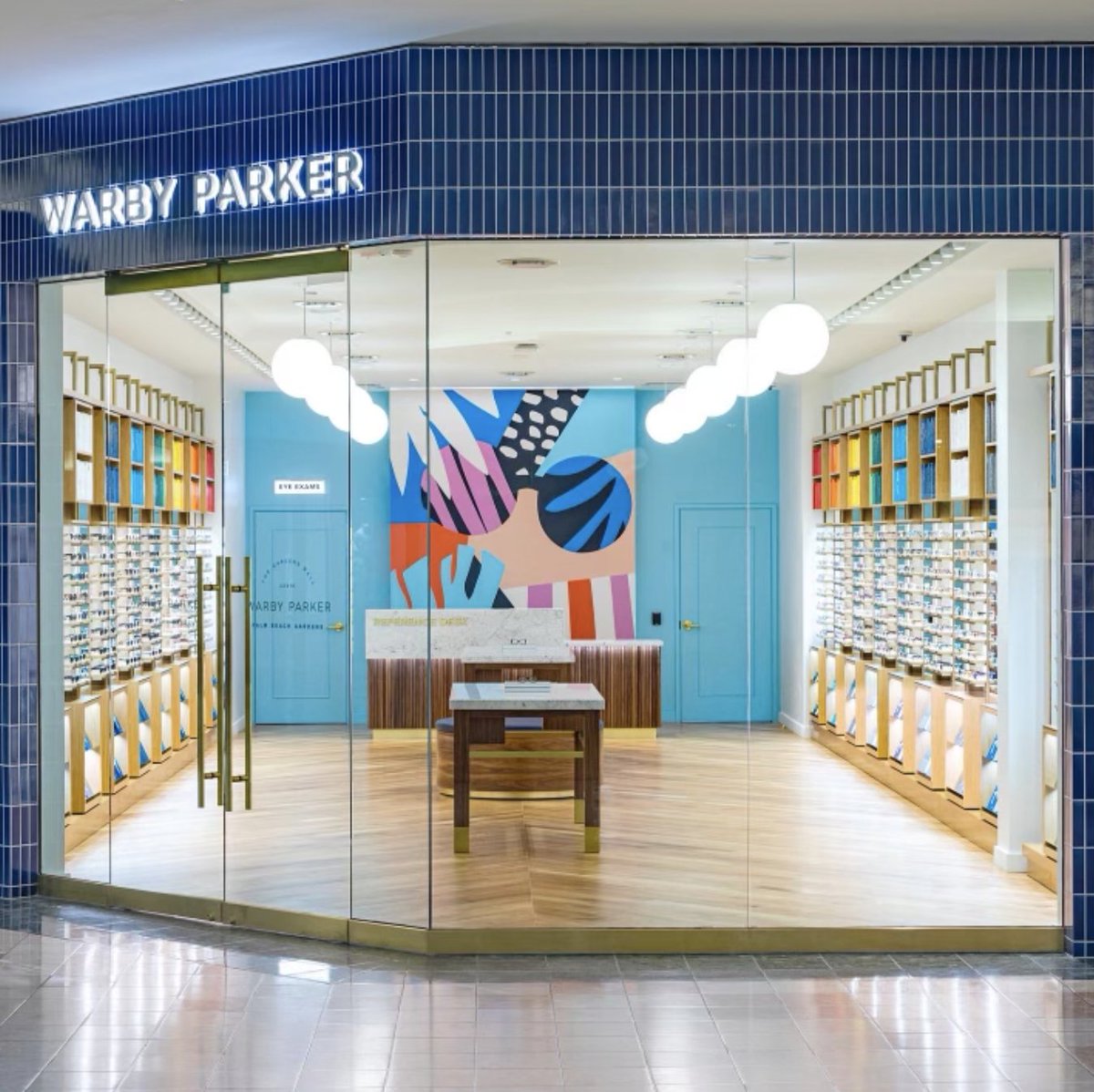 Warby Parker on X: "First up is our store in Palm Beach Gardens, FL at  @thegardensmall! As an opening weekend treat, we'll be giving away our Keys  Wallet Sunglasses pouch with every