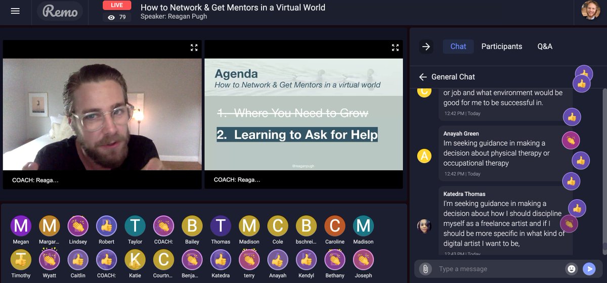 Awesome content on how to get the right mentor from <a href="/reaganpugh/">Reagan Pugh</a>! I 💙 working with college students from around the world who are curious about social impact. Thanks to <a href="/SullivanFdn/">Sullivan Foundation</a> for hosting, the Ignite MasterClass series has been fantastic!