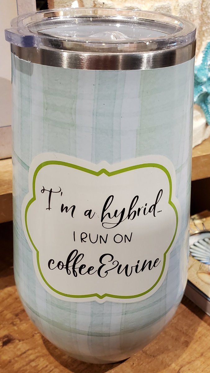 So me. 🤣 I guess hybrid is my new description because I'm also a hybrid #author (meaning several of my books are traditionally published and a couple are now indie published too!) #Coffee #coffeelovers #coffeecup #wine #winelover #writerslife #hybridauthor #writingcommunity