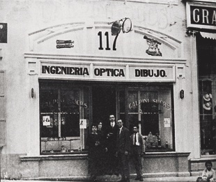 14. This is my great grandfather (4th left to right) and the optical store. Good investments and process will help me take it to the next generation and celebrate our 200 anniversary in 2048.