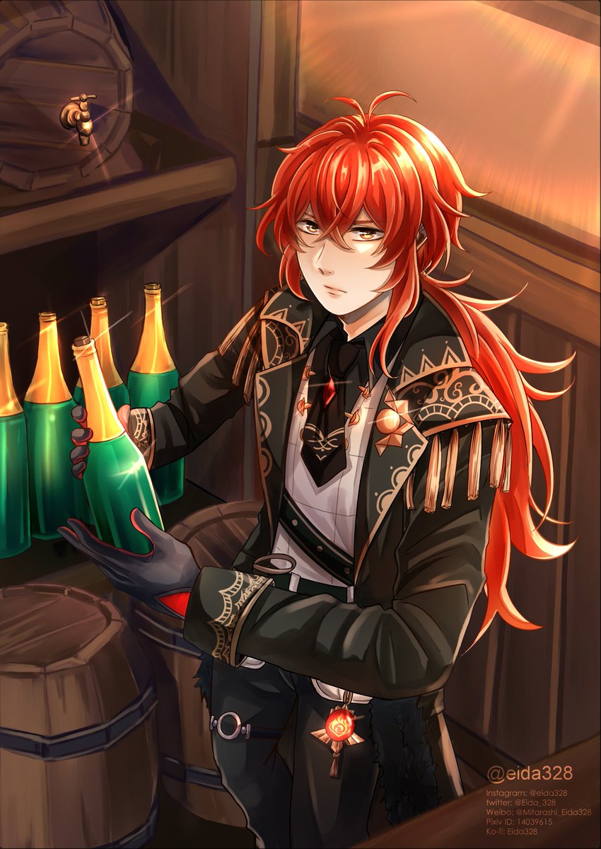 みたらし Colored Sketch Commission Closed Happy Birthday Diluc Finally Finish It It Took Quite A Long To Paint The Bar And Also The Clothes ディルック生誕祭21 原神 Genshin みたらし Colored Sketch Commission Closed Happy Birthday Diluc Finally Finish It It Took Quite A Long To Paint The Bar And Also The Clothes ディルック生誕祭21 原神 Genshin