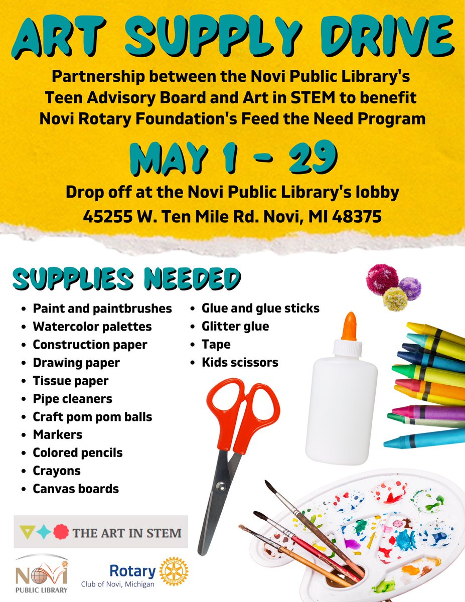 Novi Public Library tweet media