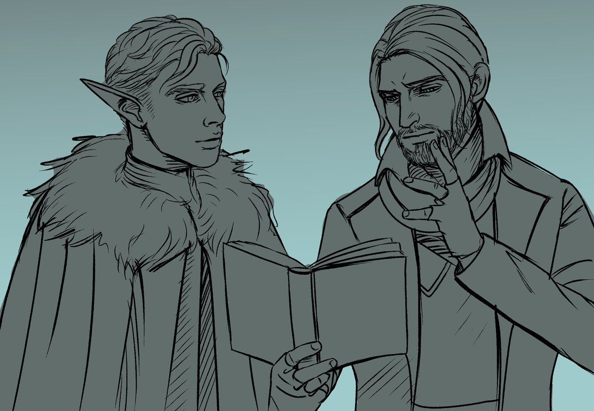 If wizard not gay then why thumbnail?
#CRthumbnailredraw #shadowgast #criticalrolefanart 