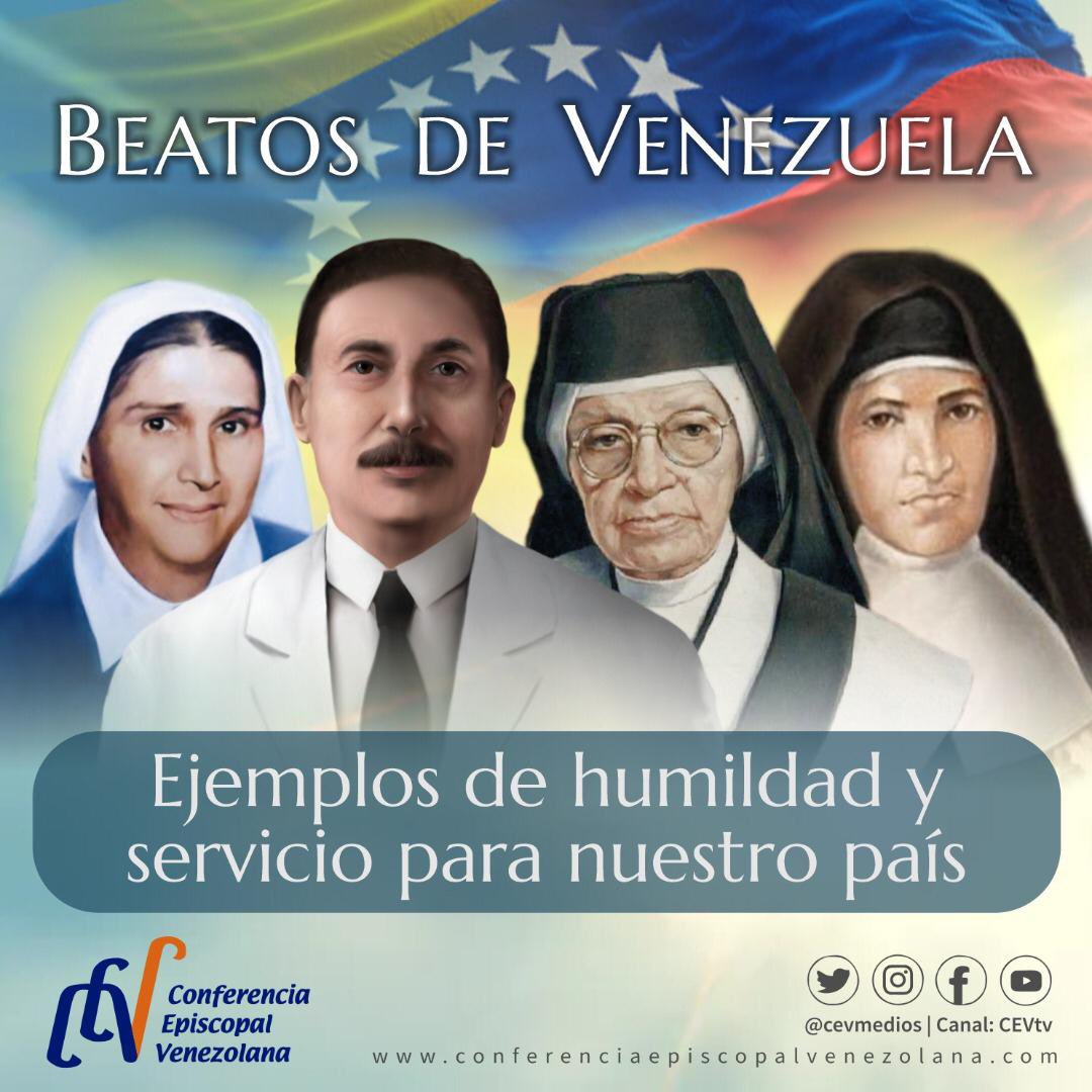 Venezuela tiene nuevo Beato: José Gregorio Hernández 

La Iglesia en Venezuela cuenta con 4 beatos 

#BeatosdeVenezuela