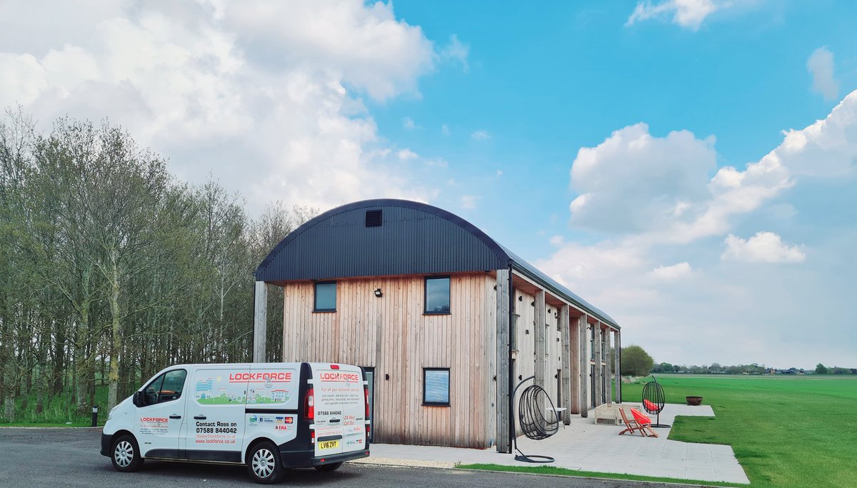 There's worse places to be working - Gain entry and replace lock after keys were lost.