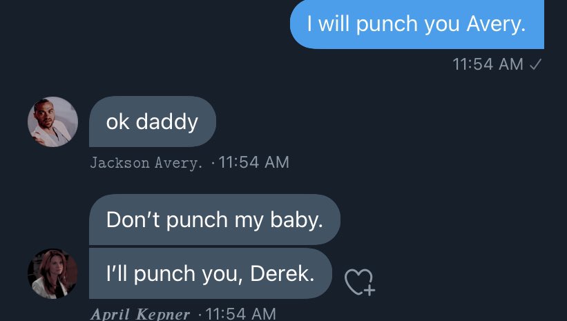 Two different responses....