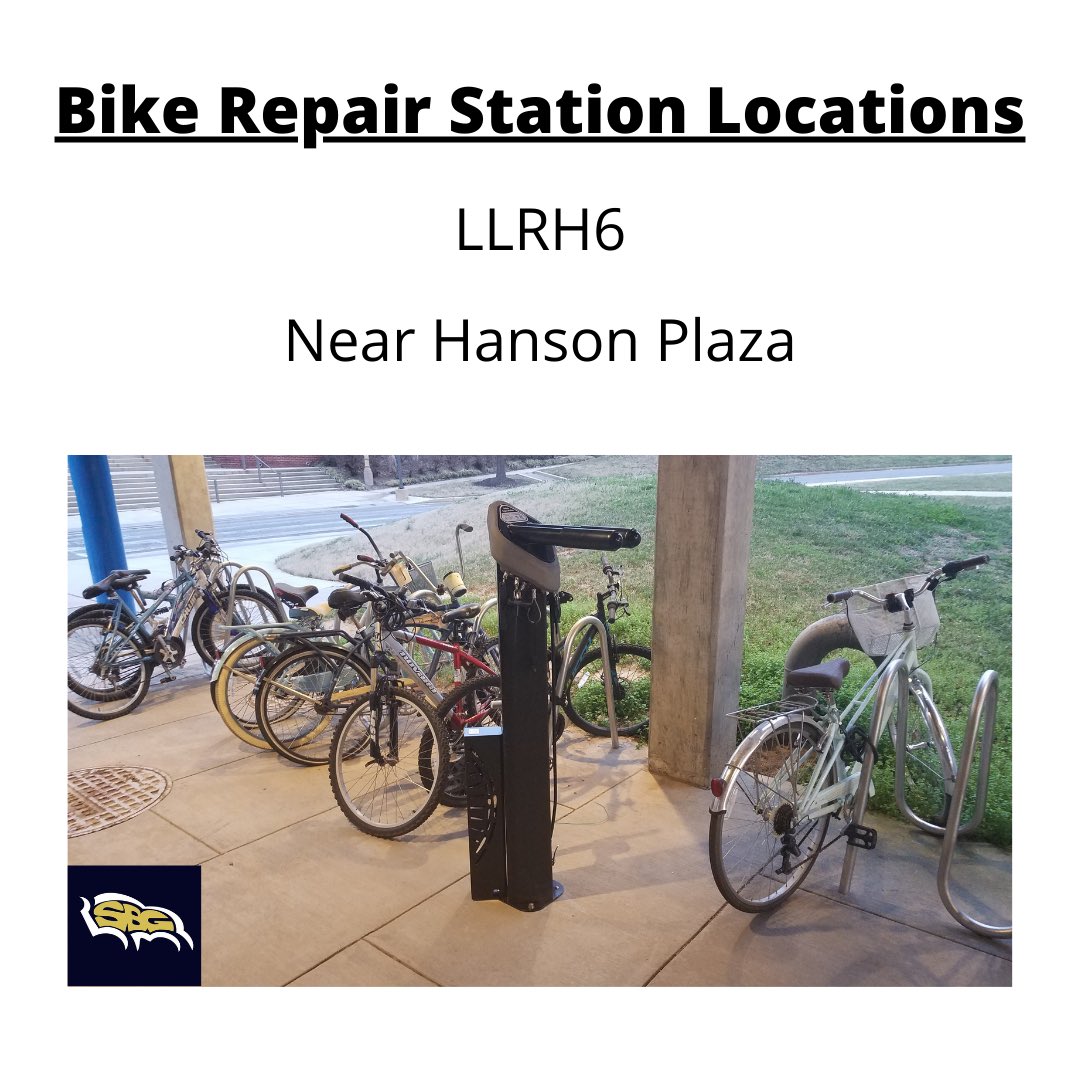 Over the past year, the Student Body Government has been working hard on getting bike repair stations for campus. They are finally here! The bike repair stations can be found in LLRH6 and near Hanson Plaza. You can bring your bicycle to the stations and fix whatever you need.