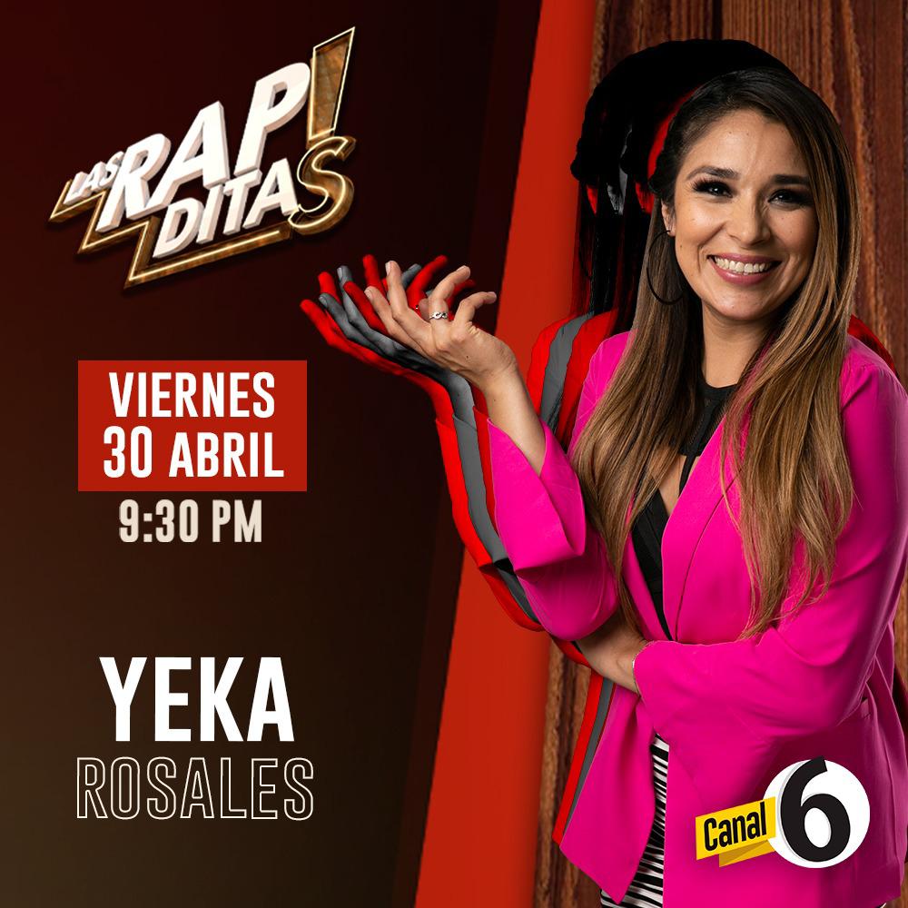 solaldape_tv's tweet photo. ¡Tenemos invitada de lujo! no te pierdas a la talentosa @YekaRosales hoy en @lasrapiditasmx junto con @marcelecuona y @maucastilloa a las 9:30 pm Nacional #6Dos Mty #Canal6 #LasRapiditas @multimediostv https://t.co/LDvngpdetz