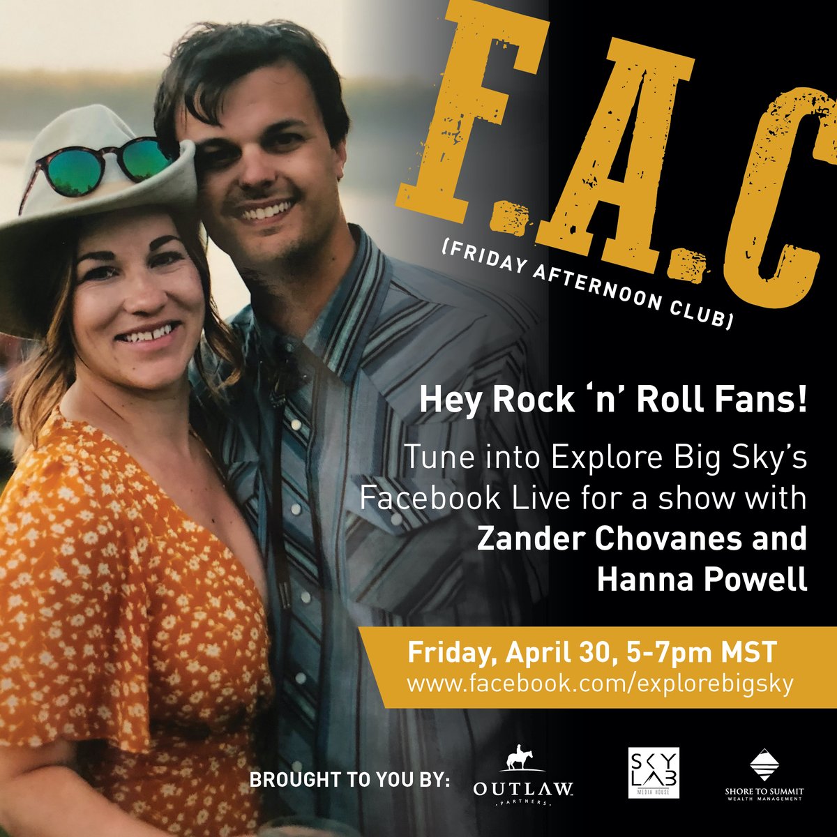 Big Sky Town Center (@bigskytowncent) on Twitter photo One of Big Sky’s best duos is back for F.A.C. Tune in today at 5 PM MST to <a href="/explorebigsky/">Explore Big Sky</a>'s Facebook LIVE. #BigSkyLife #VisitBigSky One of Big Sky’s best duos is back for F.A.C. Tune in today at 5 PM MST to <a href="/explorebigsky/">Explore Big Sky</a>'s Facebook LIVE. #BigSkyLife #VisitBigSky