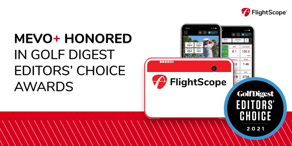 The Mevo+ is living up to our motto, #PerformanceDataYouCanTrust ⛳️

The <a href="/GolfDigest/">Golf Digest</a> Editors’ Choice Awards were handed out and the #FlightScopeMevoPlus took home the honor as ‘Top Launch Monitor’ 🥇 
Stock now available! Order now: mevo.golf/3nnu8FW

#FlightScope