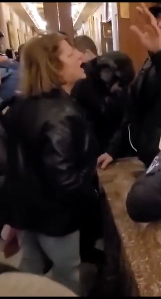FBI's tweet photo. The individual in this photograph is one of many people involved in the violence at the U.S. Capitol on January 6. If you know her whereabouts, visit https://t.co/iL7sD5efWD. Refer to photo 318 in your tip. https://t.co/2k4hBv5cYb