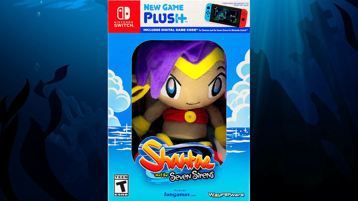 Wayforward Introducing The Shantae And The Seven Sirens New Game Plush Get The Fangamer Plush Along With A Digital Code For The Switch Version Of The Game At Bestbuy T Co Ufnwfirmec