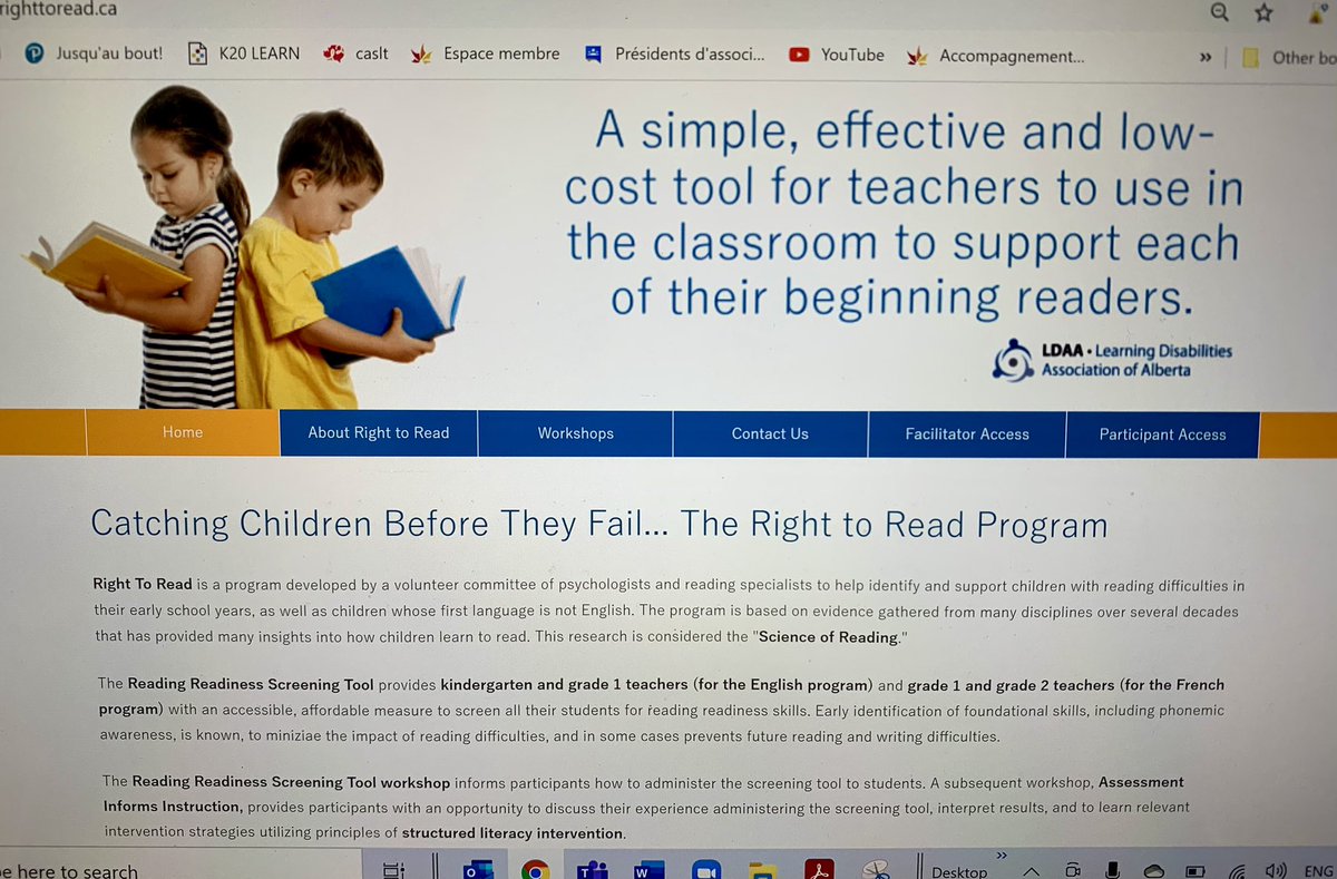 LLDoell's tweet photo. Outil diagnostic pour la prélecture - Abordable, efficace et adapté pour contexte immersif. #RRST #scienceofreading #LDAA Excellente présentation hier! https://t.co/vBSGqdK0rG