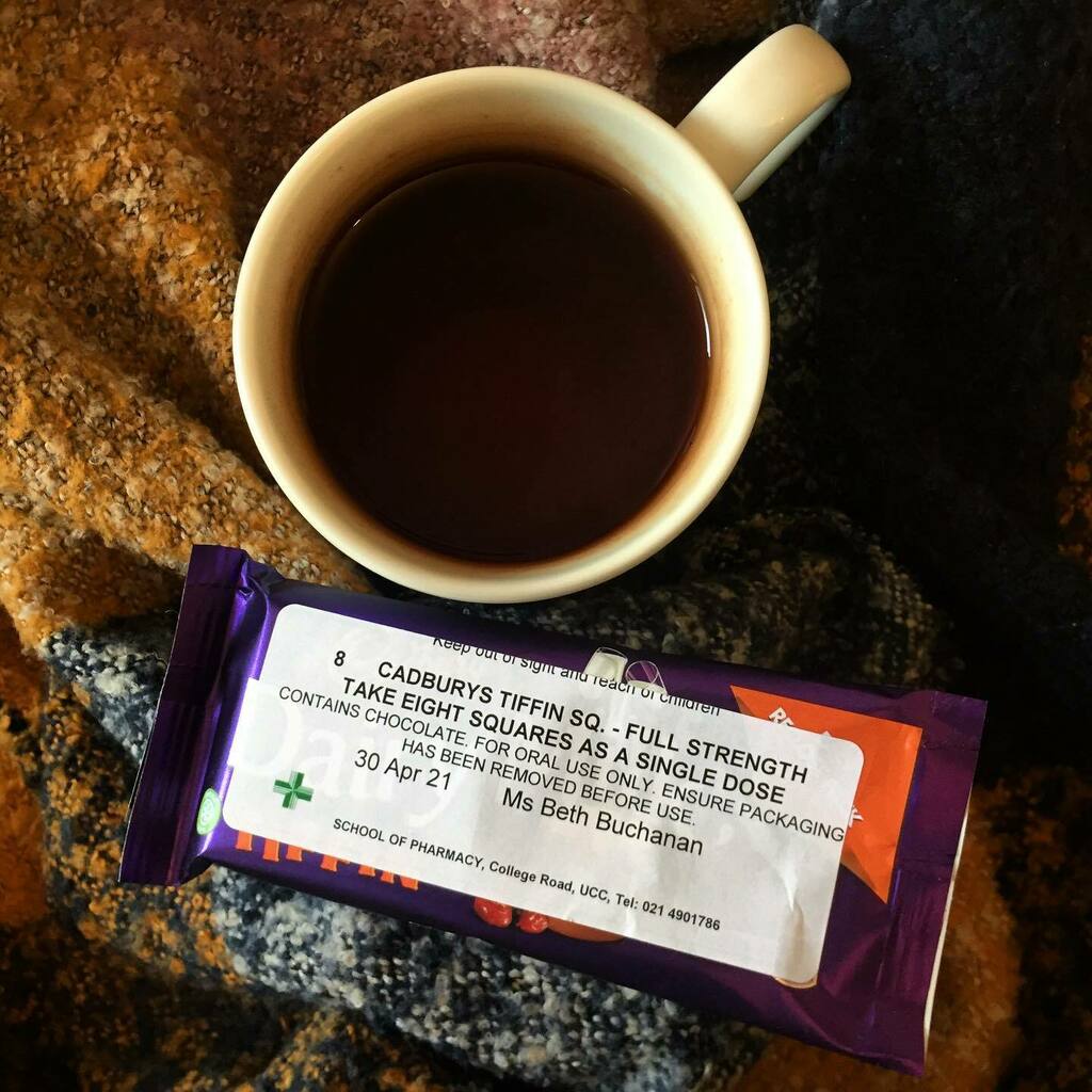 This is how pharmacists do ‘Work Wellbeing Day’😍 Thank you School of Pharmacy at @universitycollegecork! #wellbeingday #workwell21 #dairymilk instagr.am/p/COTCpx7pe1Z/