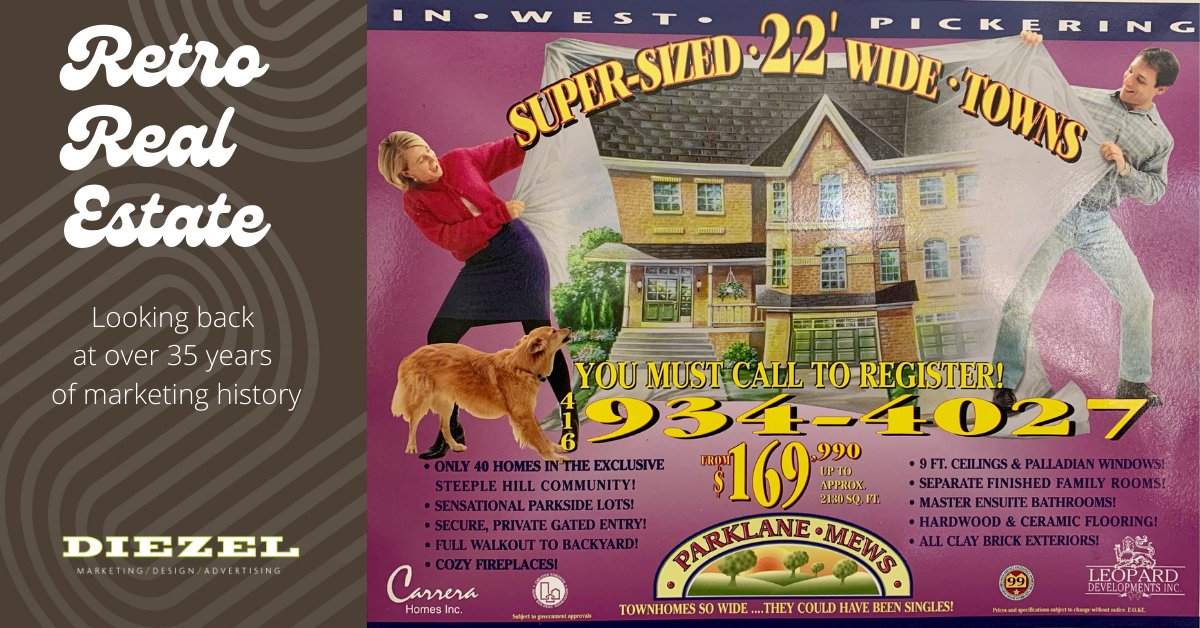 diezelstudio's tweet image. #32 - They really were Super-Sized towns in ’99 Pickering. It’s not often that you would see 22’ wide townhomes so close to the city with all those features at that price! New towns in the area are now going for close to $1M! Credit to Indellible Concepts.