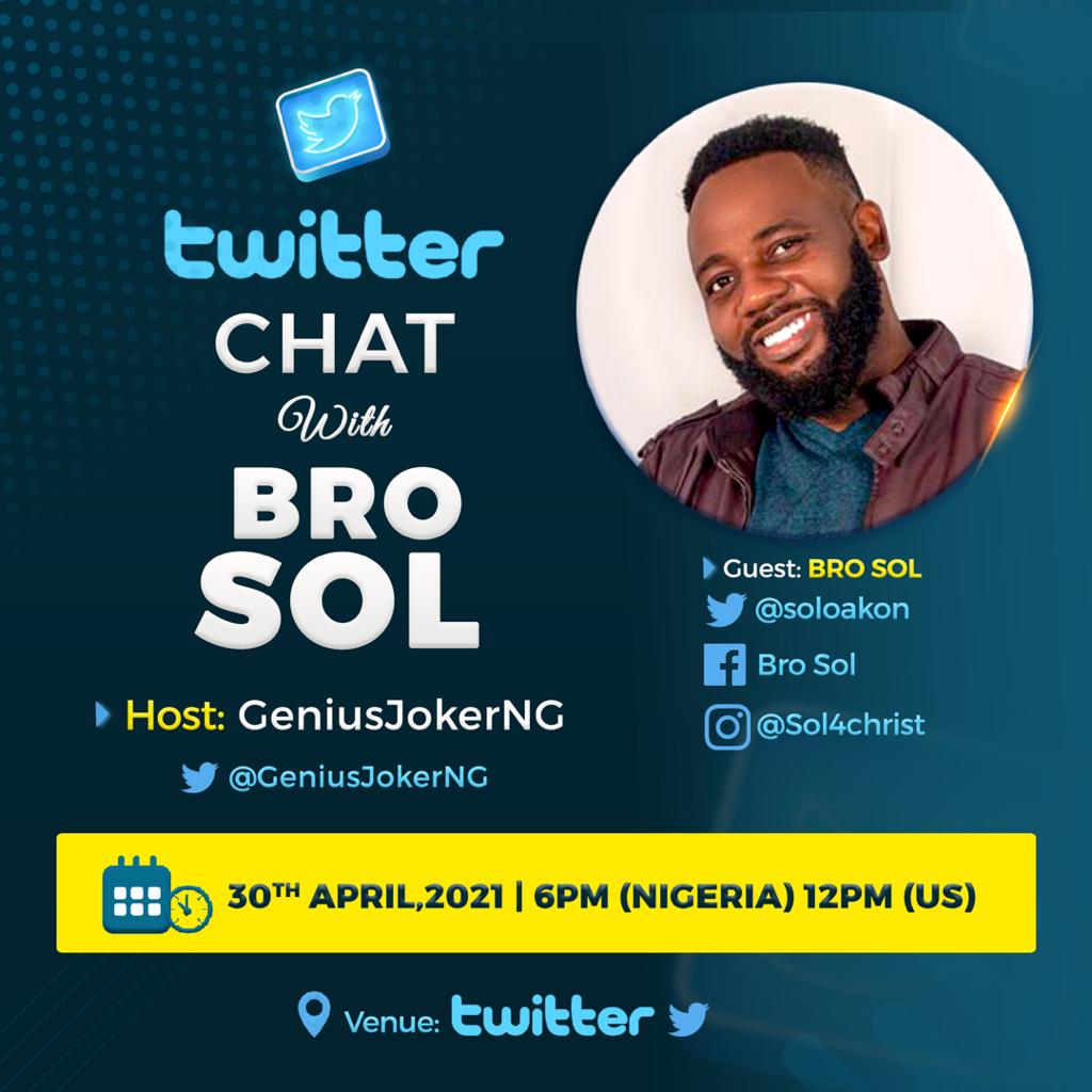 iam_damayor's tweet photo. As a gospel artiste, do you get the required support that you need from the church?
#TweetChatWithBroSol @soloakon https://t.co/VjIFdUOiDq