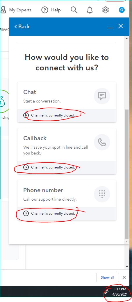 AccruLLC's tweet photo. @QBOCares QBO Support is down on Friday 1:18 pm.
Thank you @QBOCares https://t.co/dTTWyXIks7