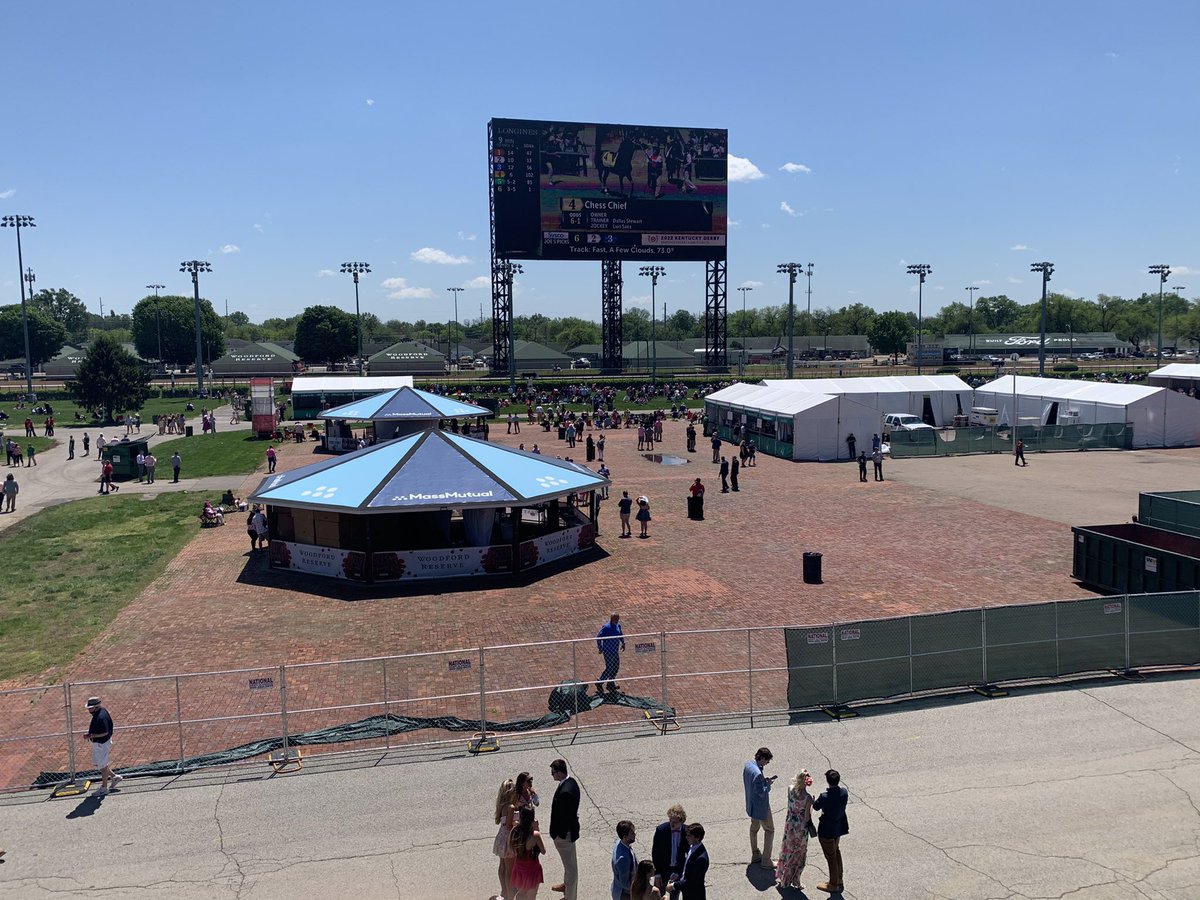 Dalton_Godbey's tweet photo. Somewhere between the world’s largest fraternity party and a county fair without the rides.
#TheInfield https://t.co/Ccs0PBPBIF