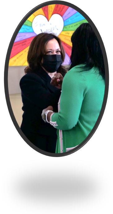 A Conversation with Vice President Kamala Harris &amp; Commissioner Vannessa Dorantes.
"I've been really looking forward to this," Vice President Kamala Harris said to me as we exchanged a socially distanced forearm bump. "We've been talking about you." More: portal.ct.gov/DCF/SPOTLIGHT/…