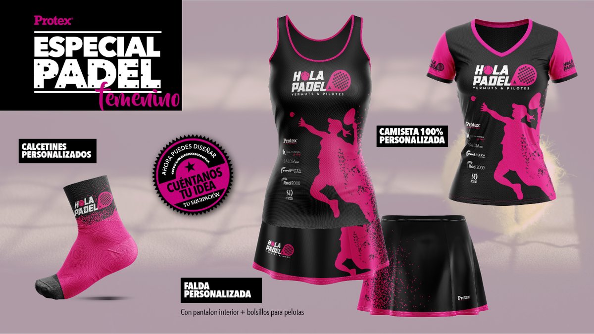 🎾 ¡ Padel Femenino ! 🎾 Cuéntanos tu idea💡y nos pondremos en marcha👨🏻‍💻.
👇🏻¡ Pide aquí tu presupuesto !👇🏻
protex.es/contacto/ 
#camisetasestampadas #fitnessmotivation #running #runningmotivation #runninglife #padel #padeltime #padeladdict #padelfemenino #padelfemeni #tenis