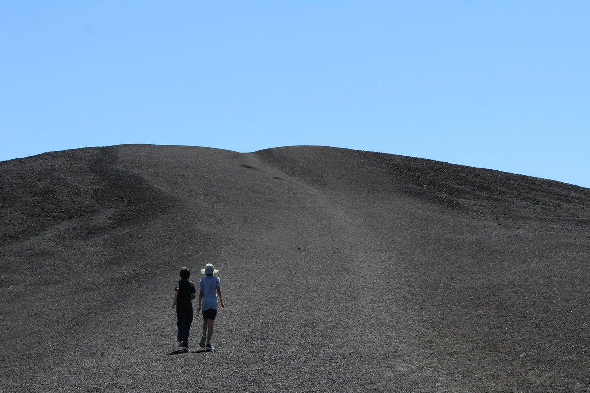 Craters of the moon is beautifully desolate