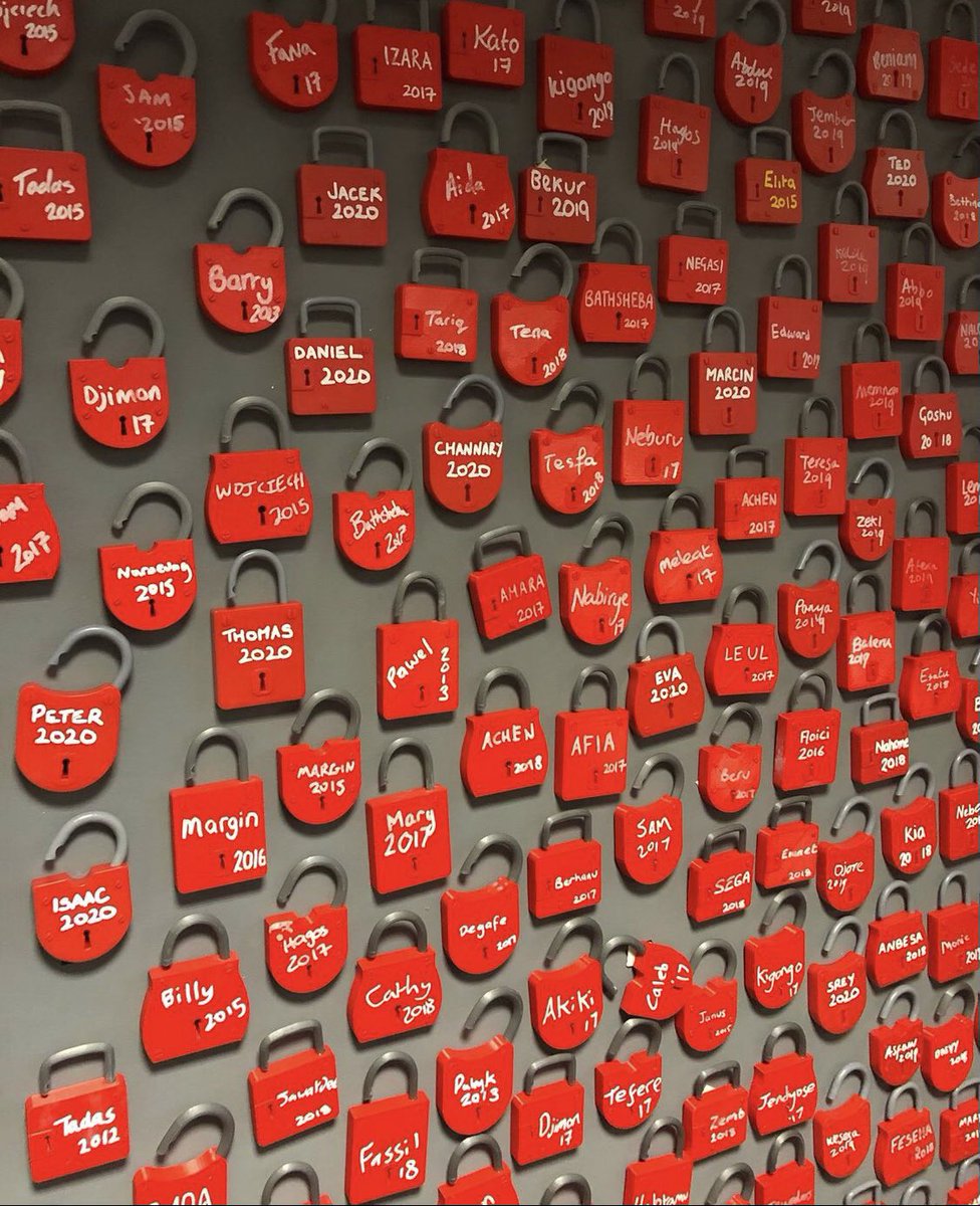 Every unlocked padlock on the FREEDOM WALL at Coalition Partner @Hopeforjustice represents a survivor living in freedom. Slavery still exists, and we won’t stand for it. We are committed to raising AWARENESS and taking ACTION. Are you in it to END IT with us? ❌ #enditmovement