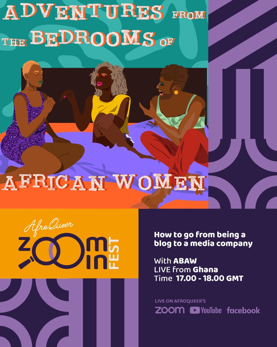 Happening NOW- bit.ly/ZoomInFest

We're chatting LIVE from Ghana with <a href="/nas009/">Nana Darkoa Sekyiamah</a> &amp; @AbenaGyekye of @adventurefrom, talking about going from blog to media company.