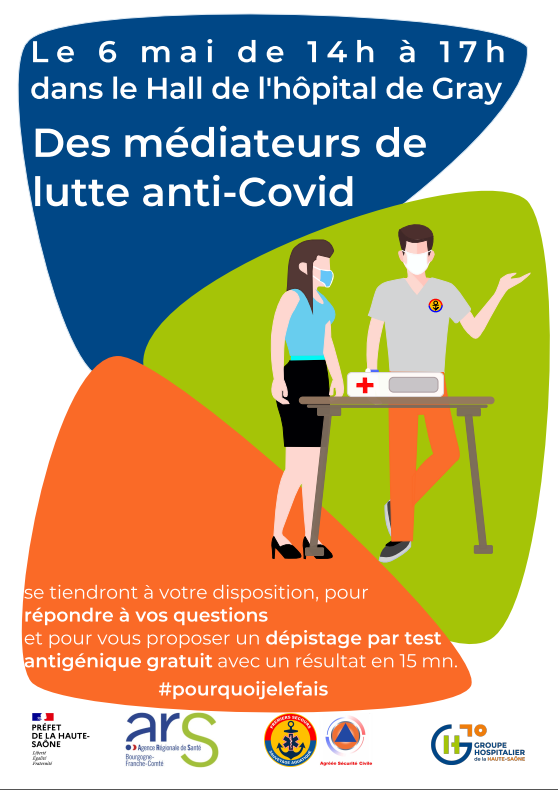 Prefet70's tweet photo. Les médiateurs de lutte anti-Covid de l’Unité Sauvetage Aquatique et Premiers Secours 70 sont sur le terrain au plus près de la population pour dépister et prodiguer des conseils. Merci à eux pour leur engagement!

Un doute sur une potentielle contamination? Faites-vous tester!👇 https://t.co/tDd8mby3UW