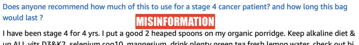 These  @amazon-sold poisons are the last stage of a pipeline that often begins with promotion on other platforms.By continuing to be sold on Amazon, they make peddling quackery & misinformation easier & more lucrative.