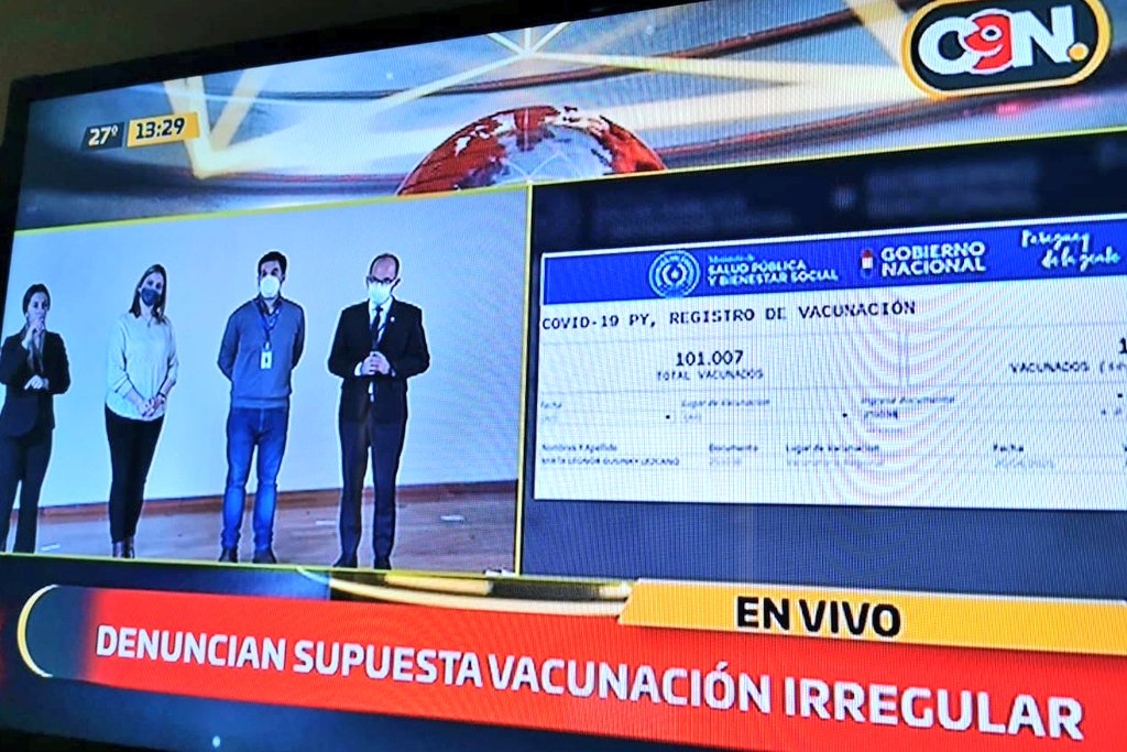 elespejopy's tweet photo. #ParaReflexionar🔍Canales de #TV
✳️¿Qué pasó con la inclusión y el acceso a la información para las personas con #discapacidad?

✳️Medios que no incluyen en sus planos al intérprete en lengua de señas
✖️ @npyoficial 👎🏼
✖️ @SomosGEN 👎🏼
✖️ @Unicanal 👎🏼
✔️ @sntcanal9
✔️ @C9NParaguay https://t.co/yvbrtu0V18