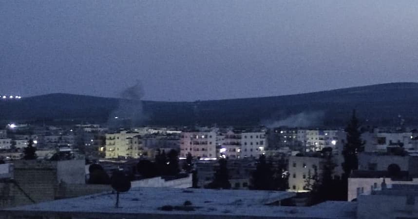 HNet24's tweet image. #sondakika #YPG #afrin kent merkezini vuruyor. @haber_net24