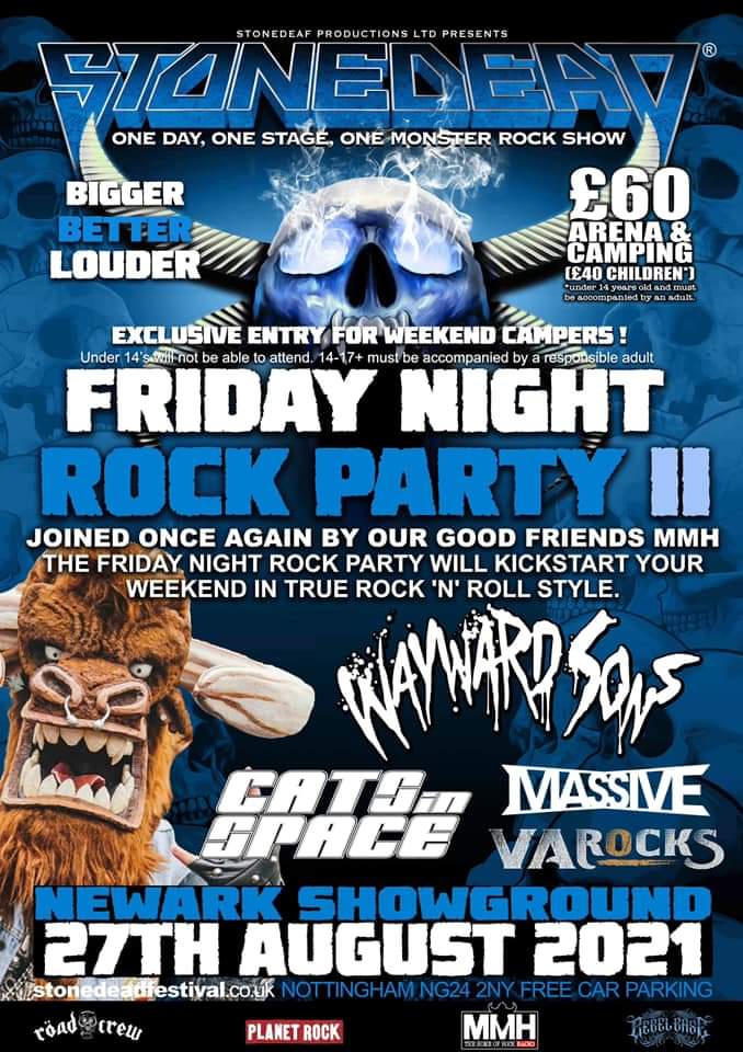 Stonedead Festival (@stonedead_fest) on Twitter photo ⭐100% STONEDEAD APPROVED⭐
The wonderful team at <a href="/MMH_Radio/">MMH - The Home Of Rock Radio</a> are back with us again for 2021 & hosting the Friday Night Rock Party - If you've not got your camping/upgrade tickets yet, get in quick before they sell out!
🤘stonedeadfestival.co.uk/tickets🤘 ⭐100% STONEDEAD APPROVED⭐
The wonderful team at <a href="/MMH_Radio/">MMH - The Home Of Rock Radio</a> are back with us again for 2021 & hosting the Friday Night Rock Party - If you've not got your camping/upgrade tickets yet, get in quick before they sell out!
🤘stonedeadfestival.co.uk/tickets🤘