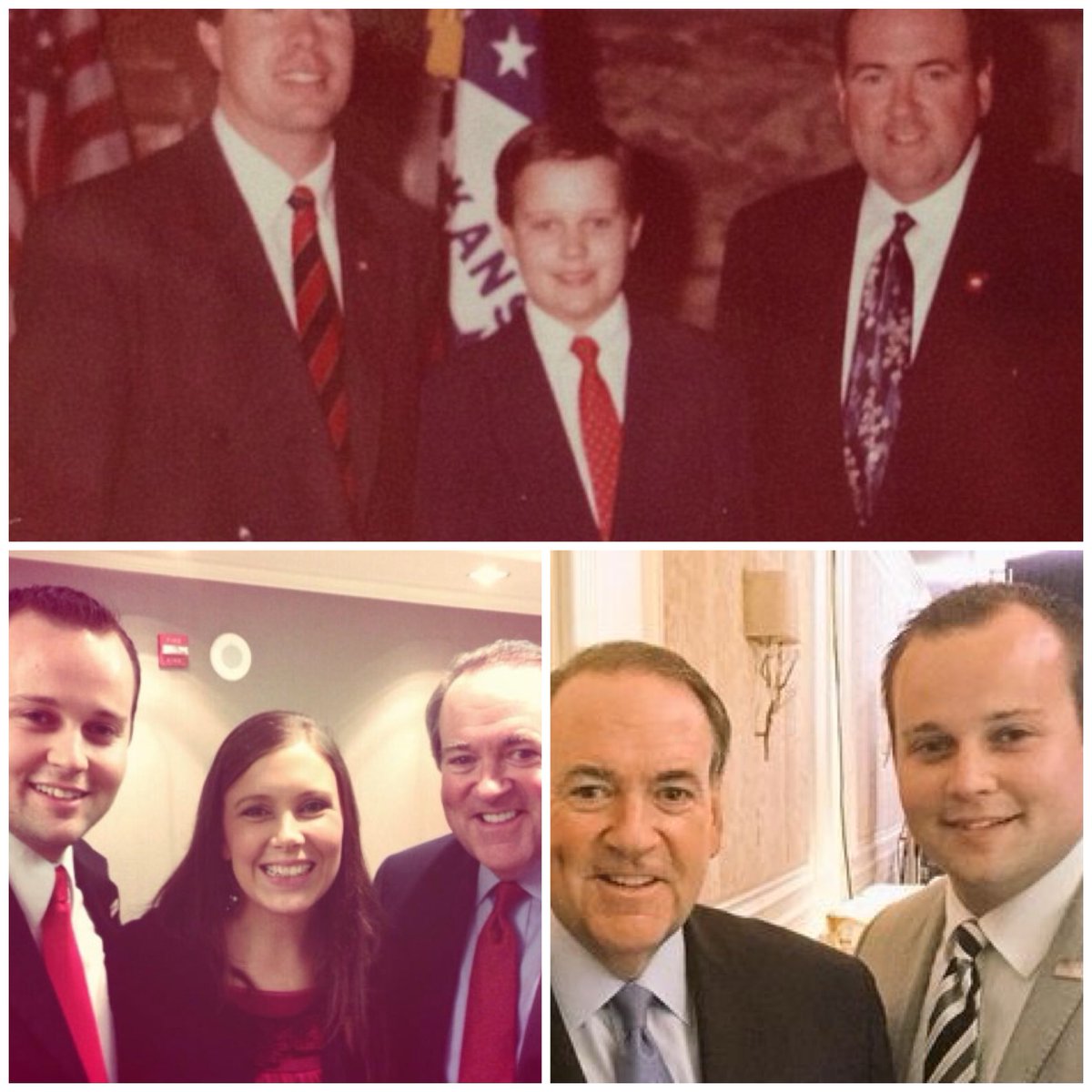 DWUhlfelderLaw's tweet image. Josh Duggar and Mike Huckabee go way back
