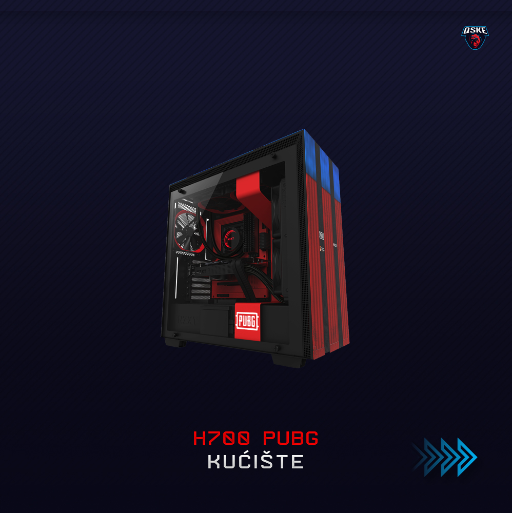 QSKEgaming's tweet image. Osvoji H700 PUBG kućište: instagram.com/p/COTEiB7JUBi/