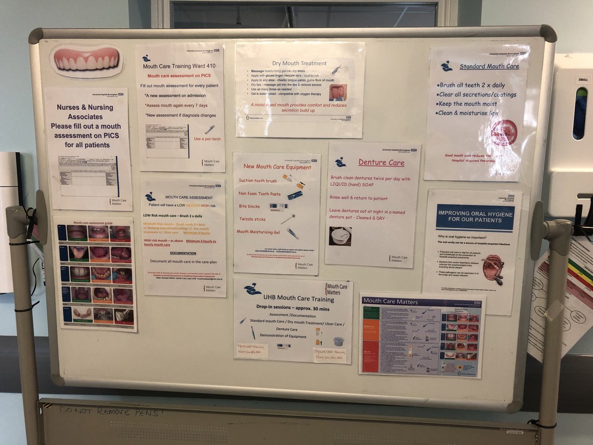 Alyson Gardiner (@alysongardiner2) on Twitter photo It’s a great start ✅ Fab Ward MDT and our highly skilled dental 🦷 team <a href="/uhbtrust/">University Hospitals Birmingham</a> W410 who are rolling out #Mouthcarematters = 👄🦷😊+📉 HCAI ✅ It’s a great start ✅ Fab Ward MDT and our highly skilled dental 🦷 team <a href="/uhbtrust/">University Hospitals Birmingham</a> W410 who are rolling out #Mouthcarematters = 👄🦷😊+📉 HCAI ✅